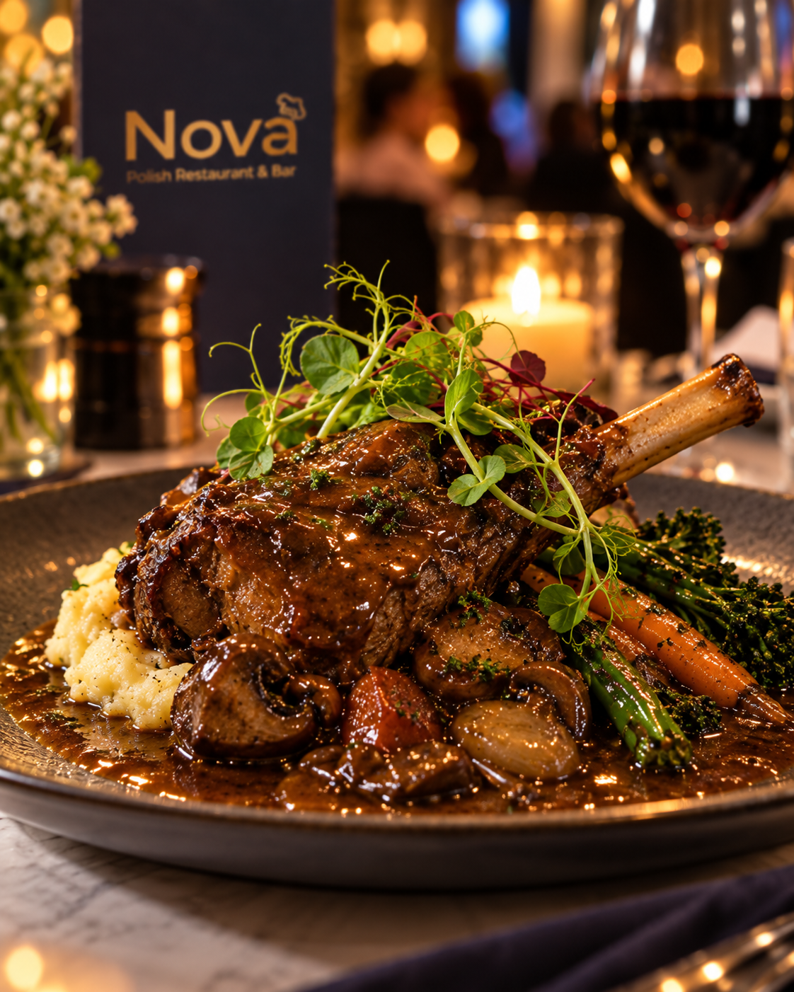 Dish from Nova Polish Restaurant